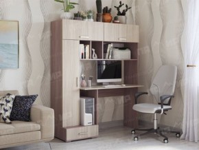 Стол компьютерный ПКС 1 ясень шимо в Каслях - kasli.mebel74.com | фото