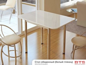 Стол обеденный белый глянец в Каслях - kasli.mebel74.com | фото