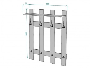 Вешалка V3 в Каслях - kasli.mebel74.com | фото 3