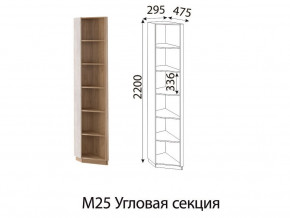 Угловая секция Глэдис М25 Дуб золото в Каслях - kasli.mebel74.com | фото 2