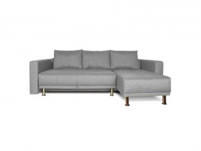 Угловой диван серый Некст с подлокотниками Melange в Каслях - kasli.mebel74.com | фото