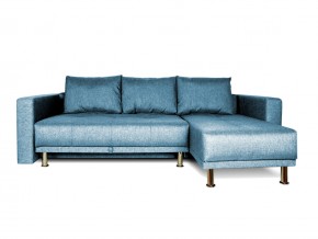Угловой диван серо-синий с подлокотниками Некст denim в Каслях - kasli.mebel74.com | фото