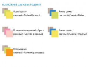 Уголок школьника Юниор 4.1 розовый в Каслях - kasli.mebel74.com | фото 3