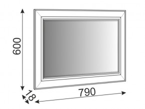 Зеркало Саванна М07 в Каслях - kasli.mebel74.com | фото 2